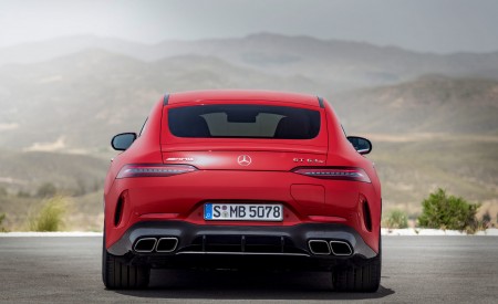 2023 Mercedes-AMG GT 63 S E Performance 4-Door Rear Wallpapers 450x275 (4)