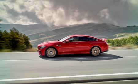 2023 Mercedes-AMG GT 63 S E Performance 4-Door Side Wallpapers 450x275 (21)