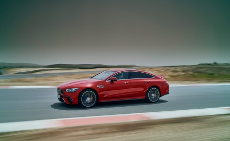 2023 Mercedes-AMG GT 63 S E Performance 4-Door Side Wallpapers 450x275 (10)