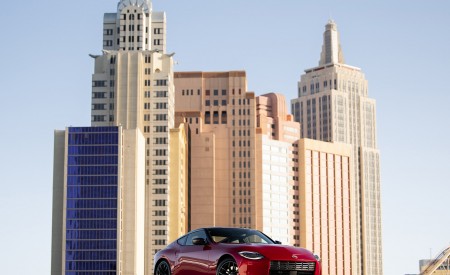 2023 Nissan Z (Color: Passion Red) Front Three-Quarter Wallpapers 450x275 (24)