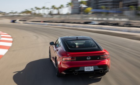2023 Nissan Z (Color: Passion Red) Rear Wallpapers 450x275 (8)