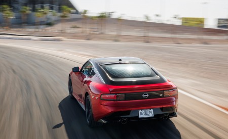2023 Nissan Z (Color: Passion Red) Rear Wallpapers 450x275 (9)