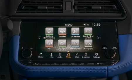 2023 Nissan Z Performance Grade (Color: Seiran Blue) Central Console Wallpapers 450x275 (93)