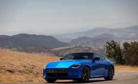 2023 Nissan Z Performance Grade (Color: Seiran Blue) Front Three-Quarter Wallpapers 450x275 (69)