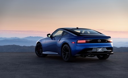 2023 Nissan Z Performance Grade (Color: Seiran Blue) Rear Three-Quarter Wallpapers 450x275 (79)