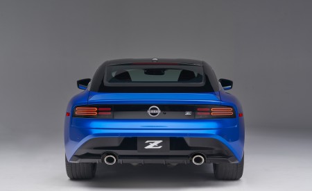 2023 Nissan Z Performance Grade (Color: Seiran Blue) Rear Wallpapers 450x275 (98)