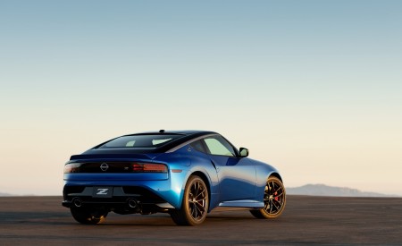 2023 Nissan Z Performance Grade (Color: Seiran Blue) Rear Wallpapers 450x275 (74)