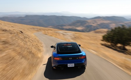 2023 Nissan Z Performance Grade (Color: Seiran Blue) Rear Wallpapers 450x275 (68)