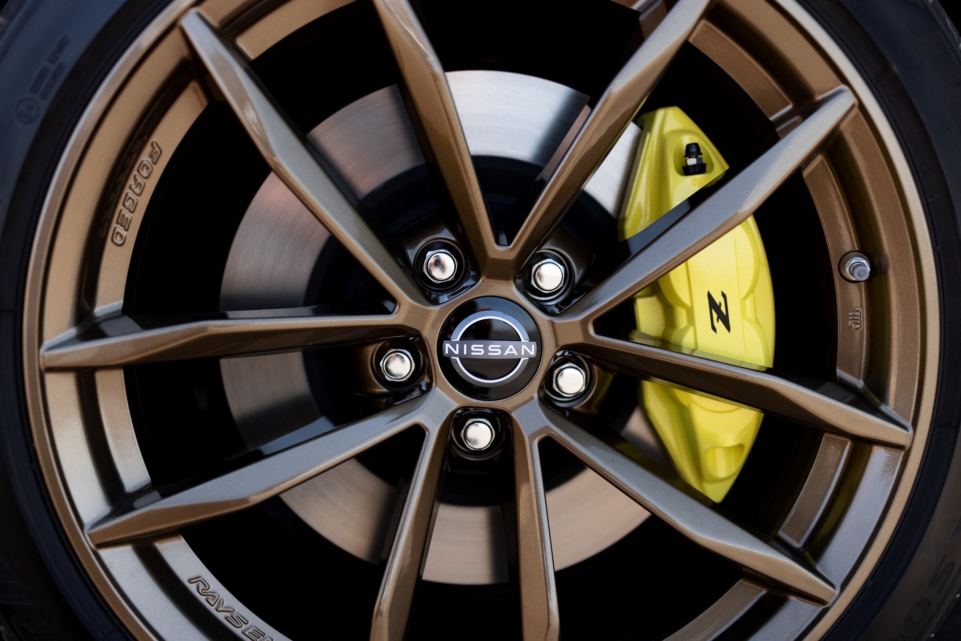 2023 Nissan Z Proto Spec Edition (Color: Ikazuchi Yellow) Wheel Wallpapers (12)