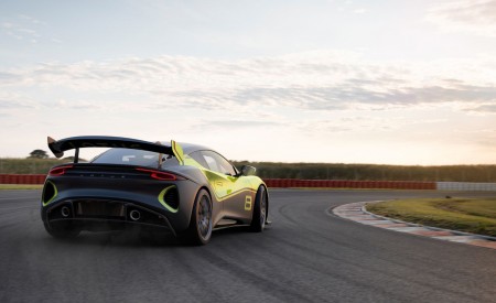 2021 Lotus Emira GT4 Concept Rear Three-Quarter Wallpapers 450x275 (4)