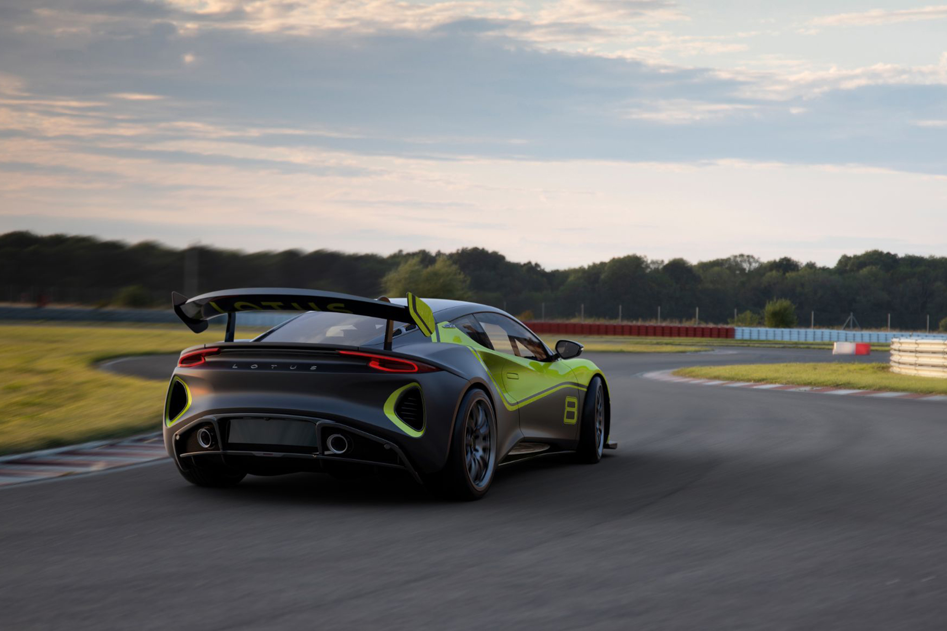 2021 Lotus Emira GT4 Concept Rear Wallpapers (5)