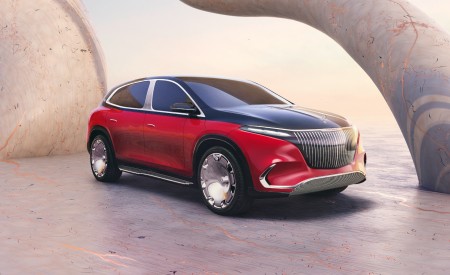 2021 Mercedes-Maybach EQS Concept Front Three-Quarter Wallpapers 450x275 (4)