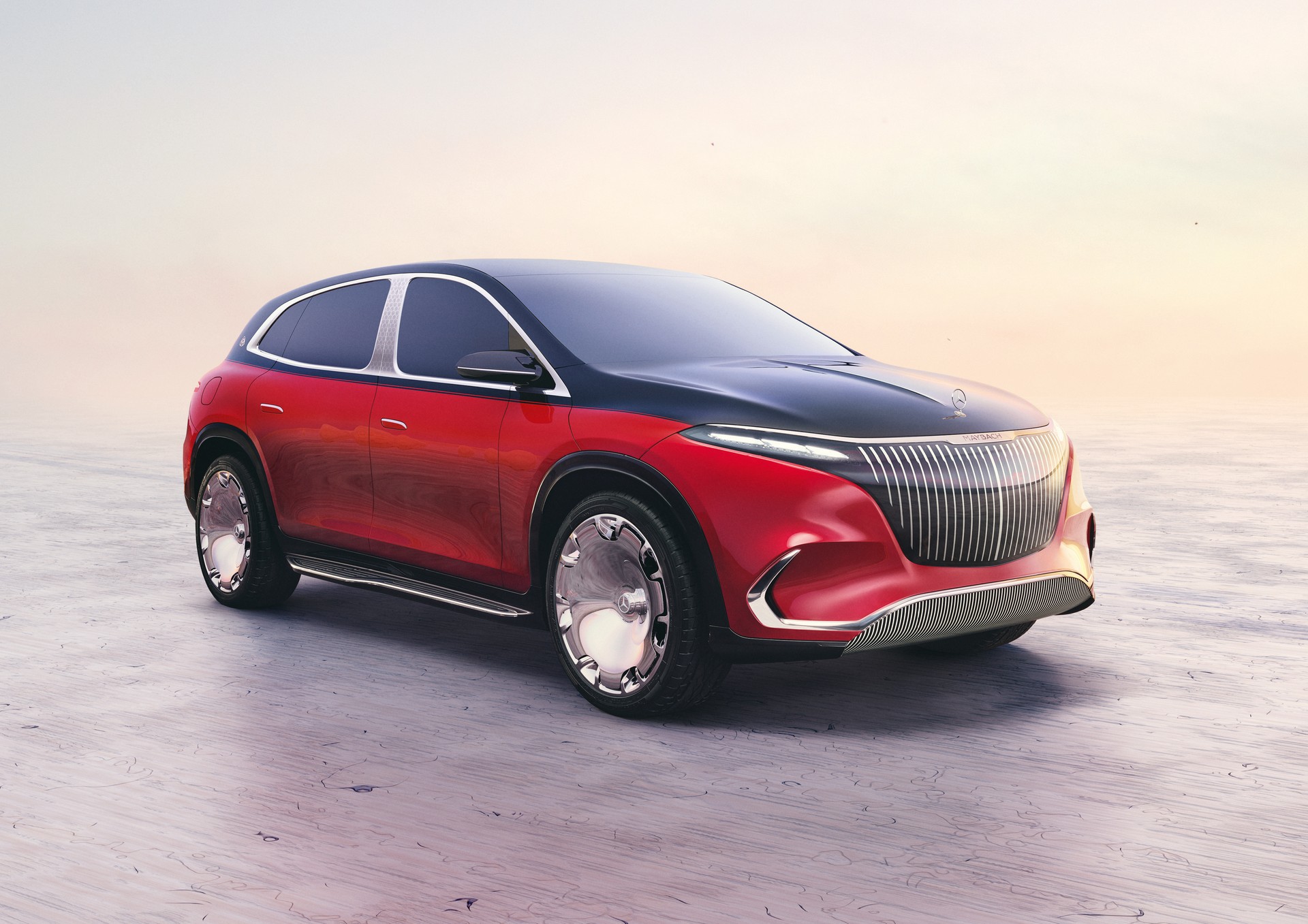 2021 Mercedes-Maybach EQS Concept Front Three-Quarter Wallpapers (1)