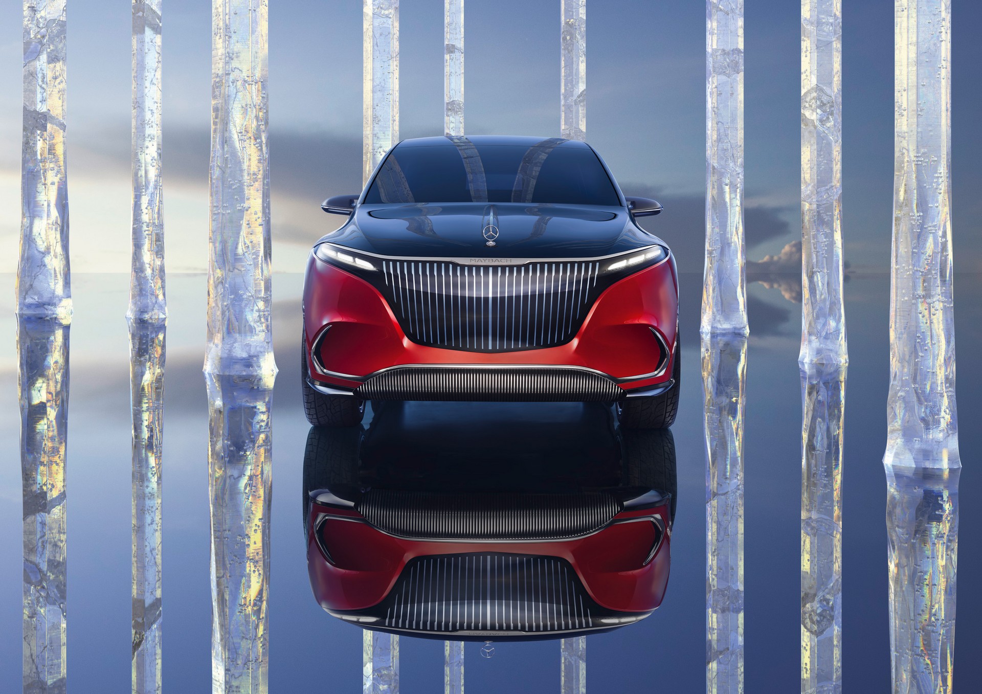 2021 Mercedes-Maybach EQS Concept Front Wallpapers (6)