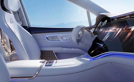 2021 Mercedes-Maybach EQS Concept Interior Front Seats Wallpapers 450x275 (16)