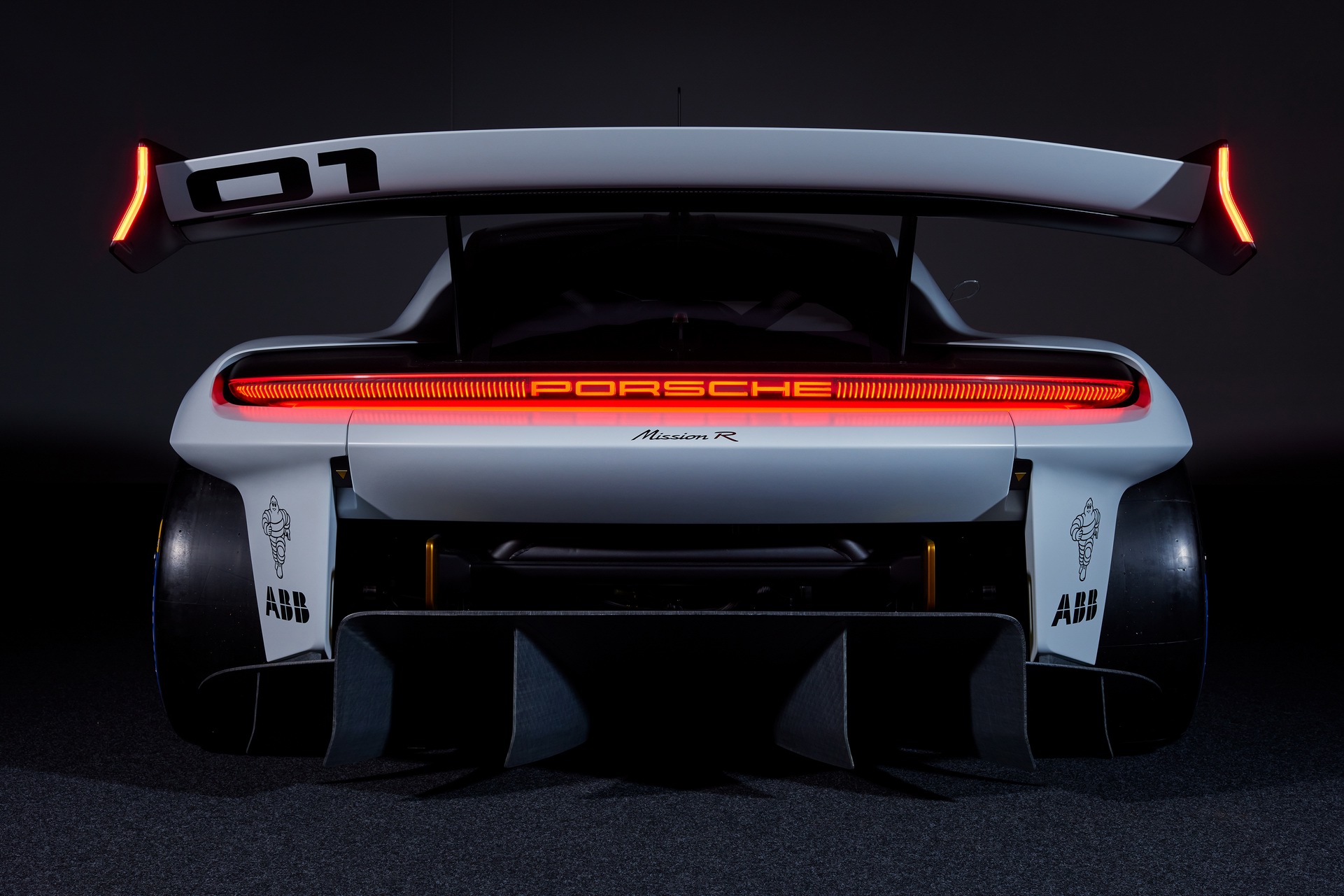 2021 Porsche Mission R Concept Rear Wallpapers (12)