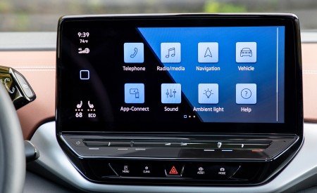 2021 Volkswagen ID.4 AWD Pro S with Gradient Package (US-Spec) Central Console Wallpapers 450x275 (78)