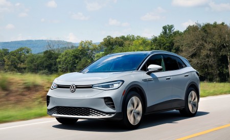 2021 Volkswagen ID.4 AWD Pro S with Gradient Package (US-Spec) Front Three-Quarter Wallpapers 450x275 (55)
