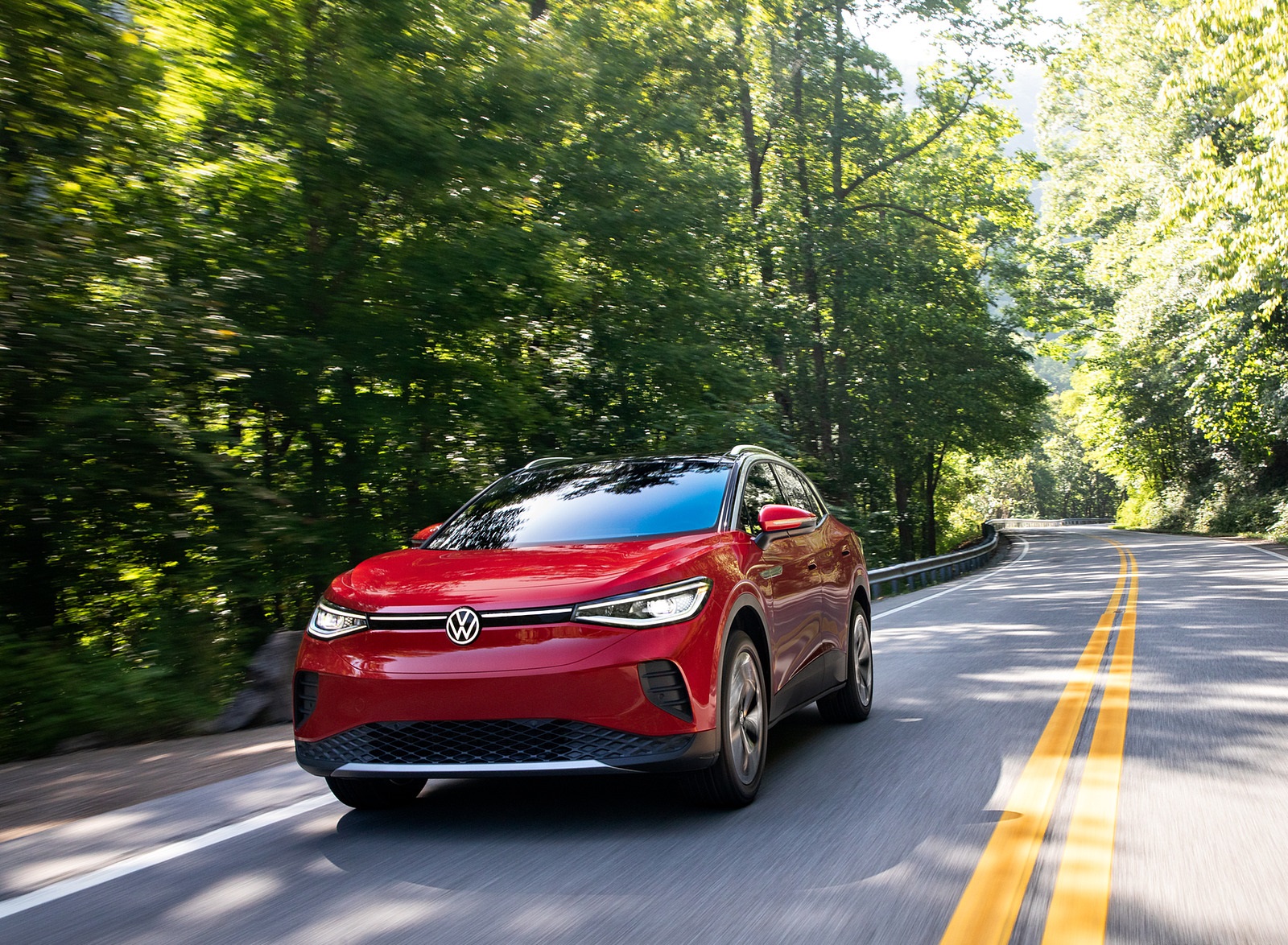 2022 Volkswagen ID.4 AWD Pro S with Gradient Package (US-Spec) Front Wallpapers (4)