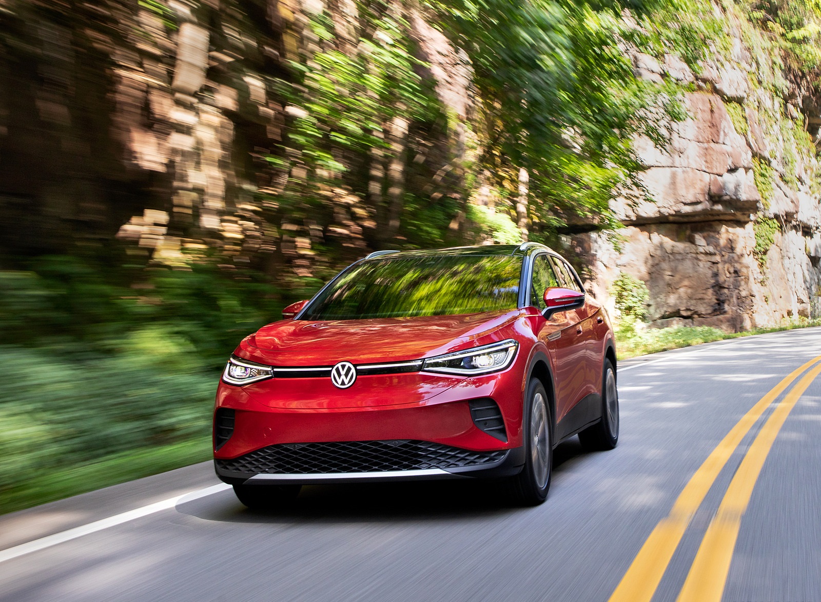 2021 Volkswagen ID.4 AWD Pro S with Gradient Package (US-Spec) Front Wallpapers (13)