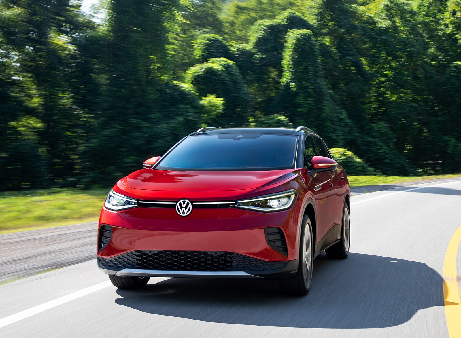 2021 Volkswagen ID.4 AWD Pro S with Gradient Package (US-Spec) Front Wallpapers (14)