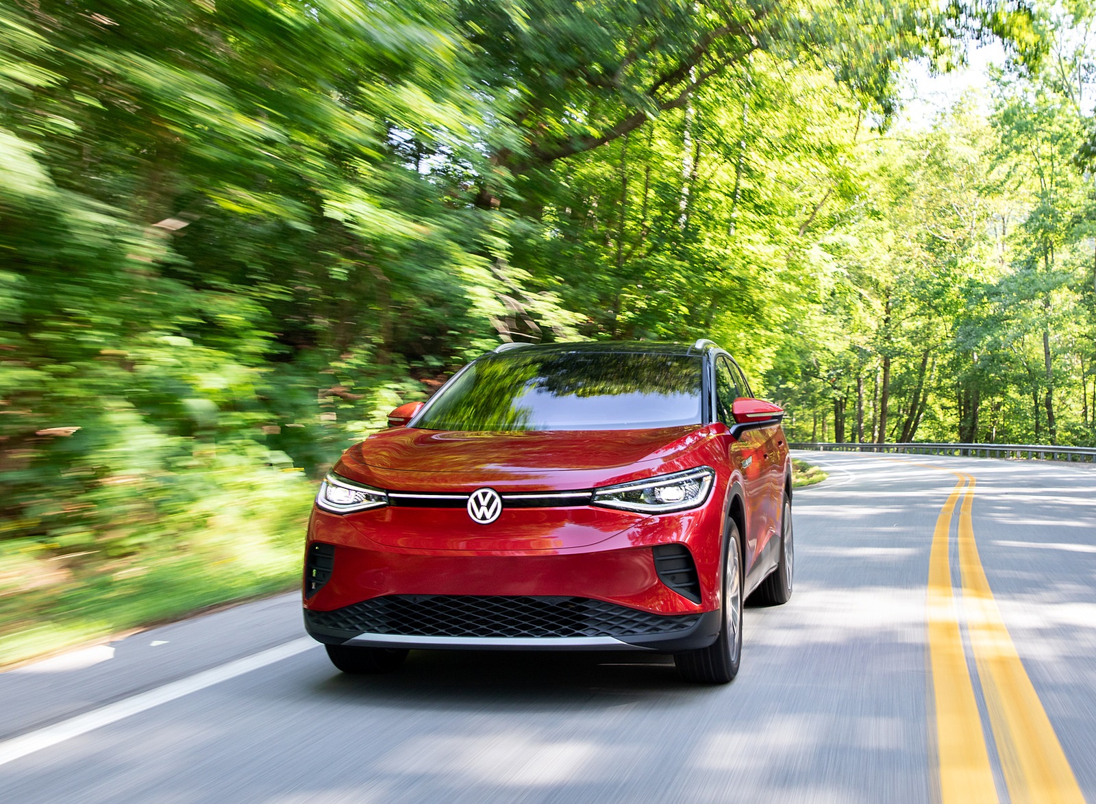 2022 Volkswagen ID.4 AWD Pro S with Gradient Package (US-Spec) Front Wallpapers (9)