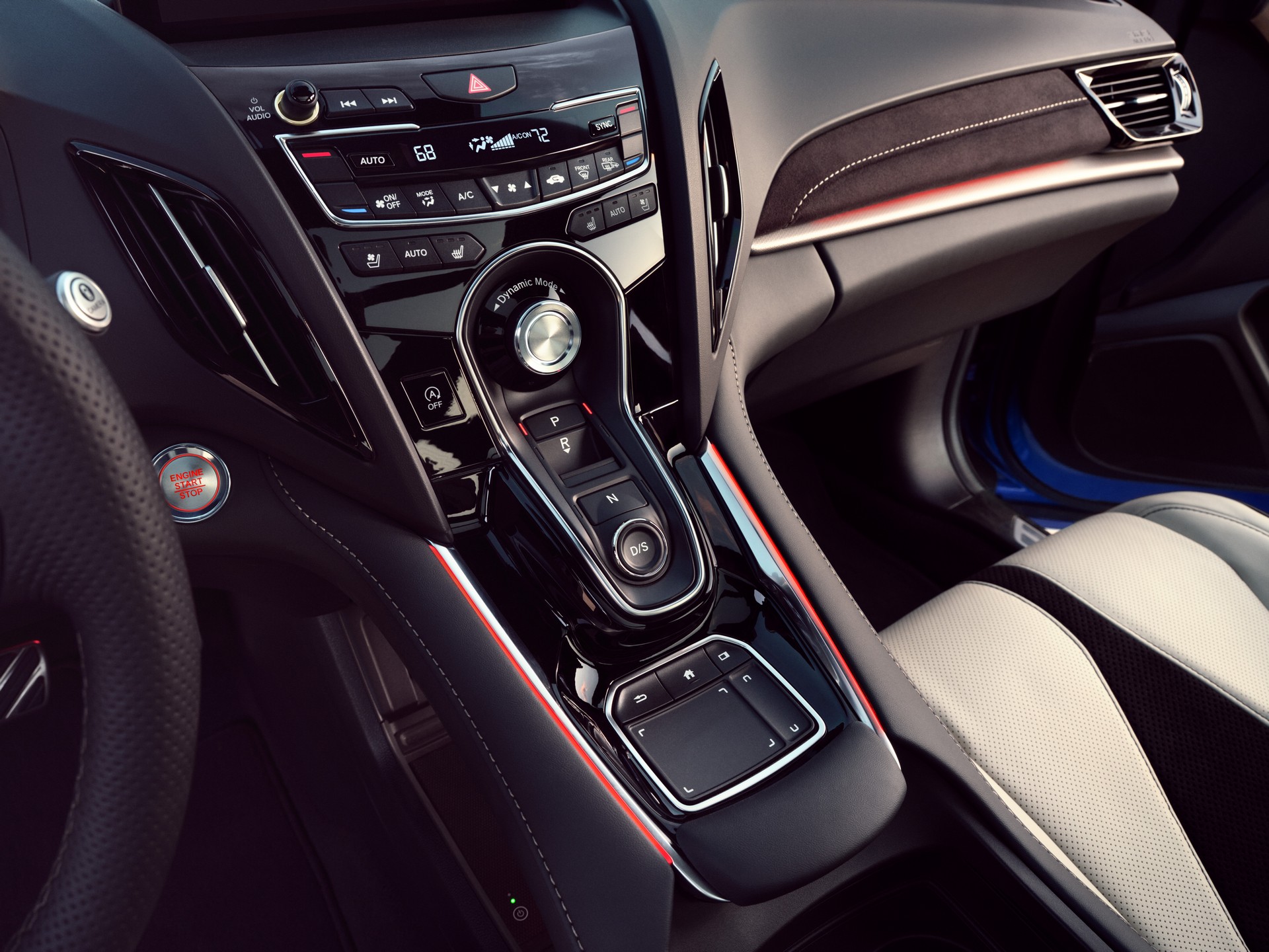 2022 Acura RDX Central Console Wallpapers (13)