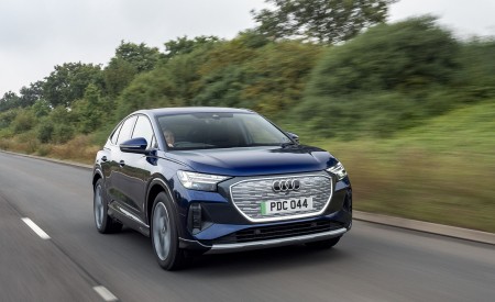 2022 Audi Q4 Sportback 40 e-tron (UK-Spec) Front Wallpapers 450x275 (7)