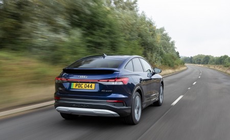 2022 Audi Q4 Sportback 40 e-tron (UK-Spec) Rear Wallpapers 450x275 (9)
