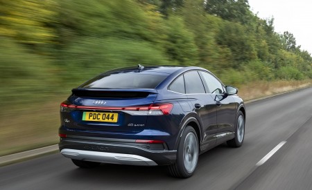 2022 Audi Q4 Sportback 40 e-tron (UK-Spec) Rear Wallpapers  450x275 (10)
