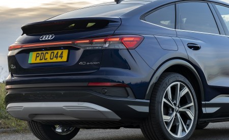 2022 Audi Q4 Sportback 40 e-tron (UK-Spec) Rear Wallpapers 450x275 (25)