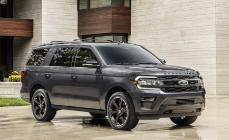 2022 Ford Expedition Stealth Edition Performance Package Front Three-Quarter Wallpapers 450x275 (7)