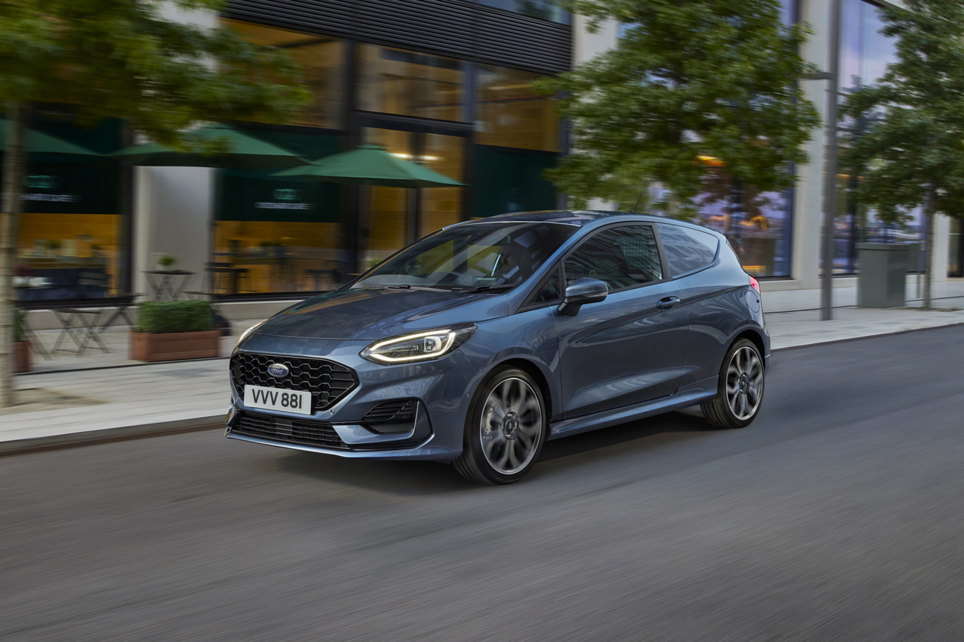 2022 Ford Fiesta Van Front Three-Quarter Wallpapers (1)
