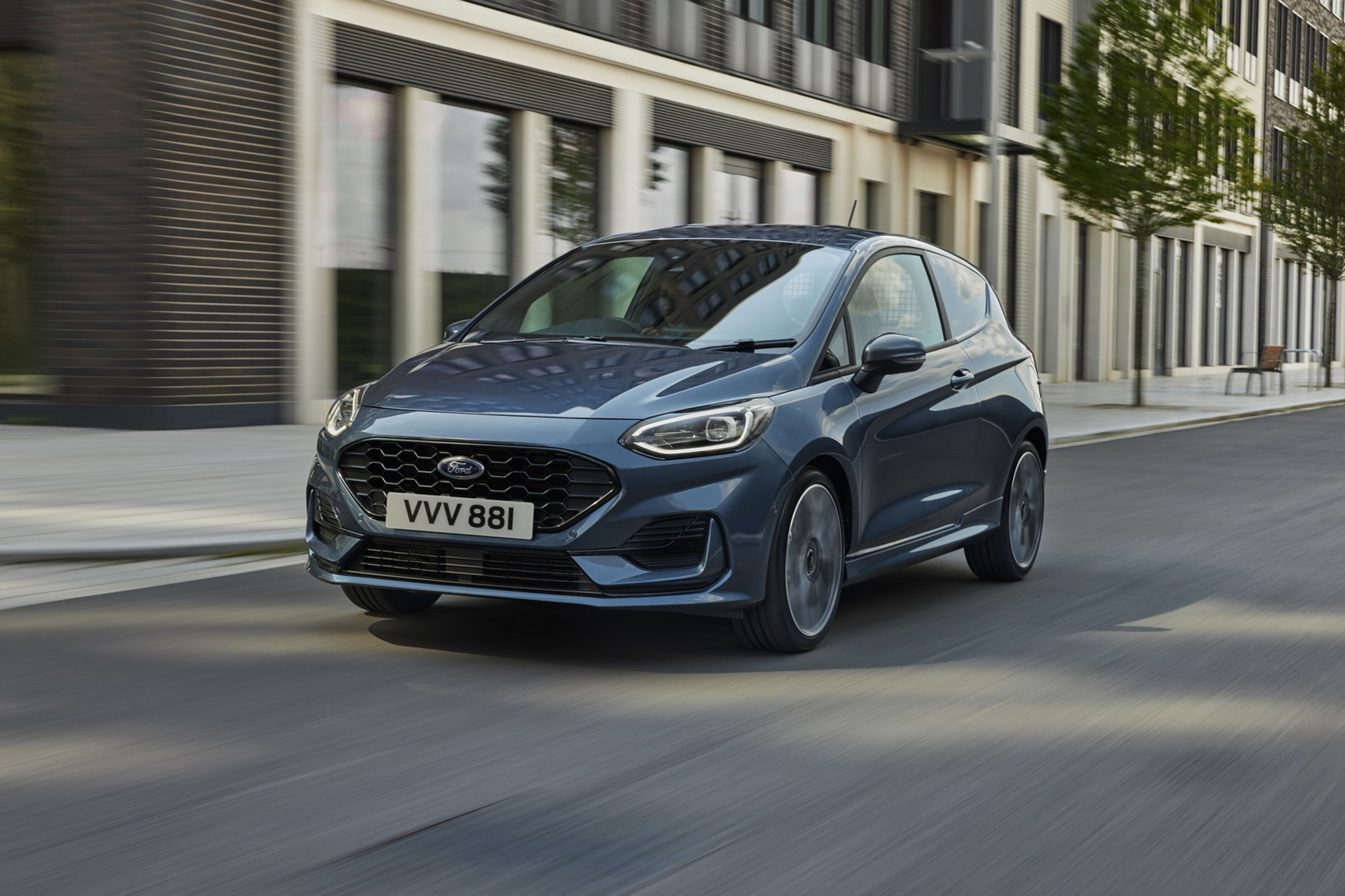 2022 Ford Fiesta Van Front Wallpapers (2)