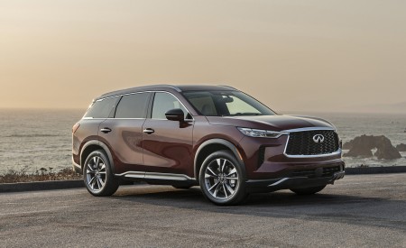 2022 Infiniti QX60 Luxe AWD Front Three-Quarter Wallpapers 450x275 (3)