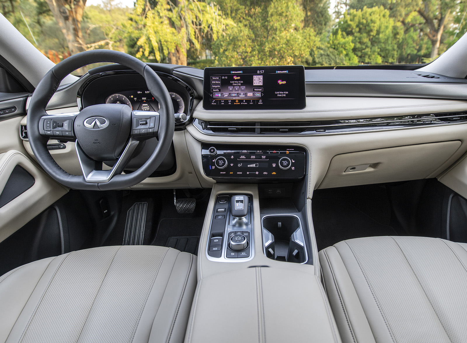 2022 Infiniti QX60 Luxe AWD Interior Cockpit Wallpapers  (14)