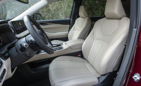 2022 Infiniti QX60 Luxe AWD Interior Front Seats Wallpapers 450x275 (16)