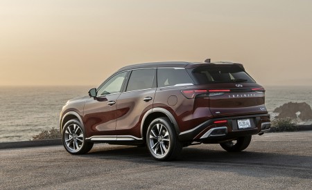 2022 Infiniti QX60 Luxe AWD Rear Three-Quarter Wallpapers 450x275 (4)