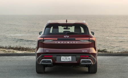 2022 Infiniti QX60 Luxe AWD Rear Wallpapers 450x275 (8)