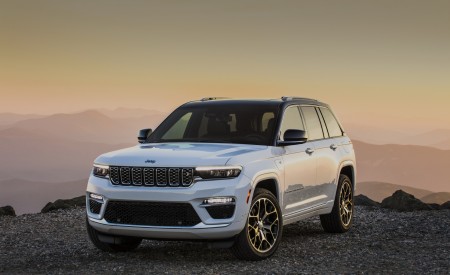 2022 Jeep Grand Cherokee Summit Reserve Front Three-Quarter Wallpapers 450x275 (5)