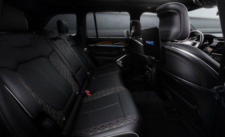2022 Jeep Grand Cherokee Summit Reserve Interior Rear Seats Wallpapers 450x275 (29)