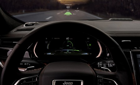 2022 Jeep Grand Cherokee Trailhawk Interior Head-Up Display Wallpapers 450x275 (42)