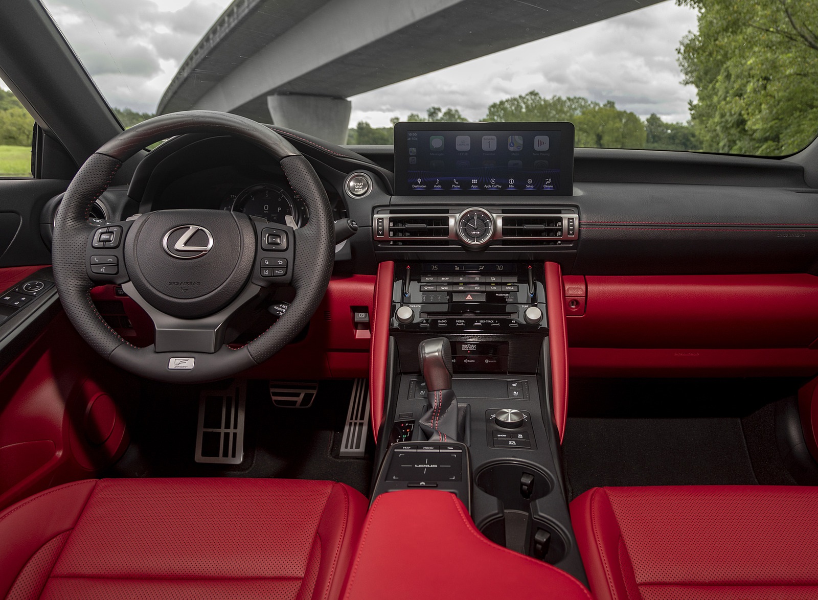 2022 Lexus IS 350 F SPORT Interior Cockpit Wallpapers (8)
