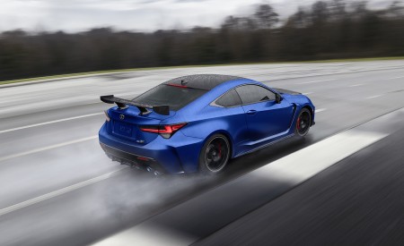 2022 Lexus RC F Fuji Speedway Edition Rear Three-Quarter Wallpapers 450x275 (3)