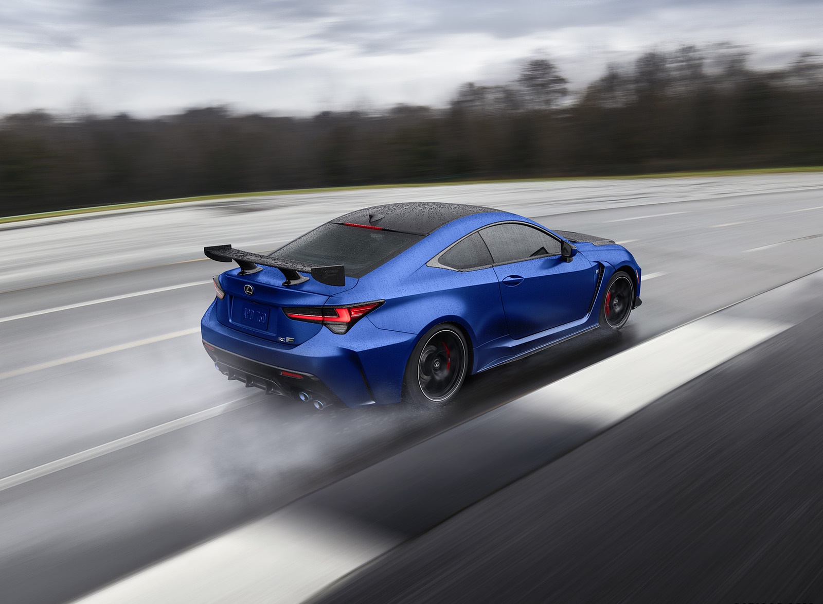 2022 Lexus RC F Fuji Speedway Edition Rear Three-Quarter Wallpapers (3)