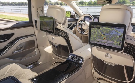 2022 Mercedes-Maybach S 680 4MATIC (US-Spec) Interior Rear Seats Wallpapers 450x275 (90)