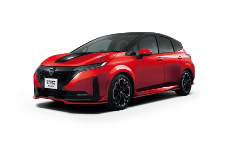 2022 Nissan Note Aura NISMO Front Three-Quarter Wallpapers 450x275 (14)