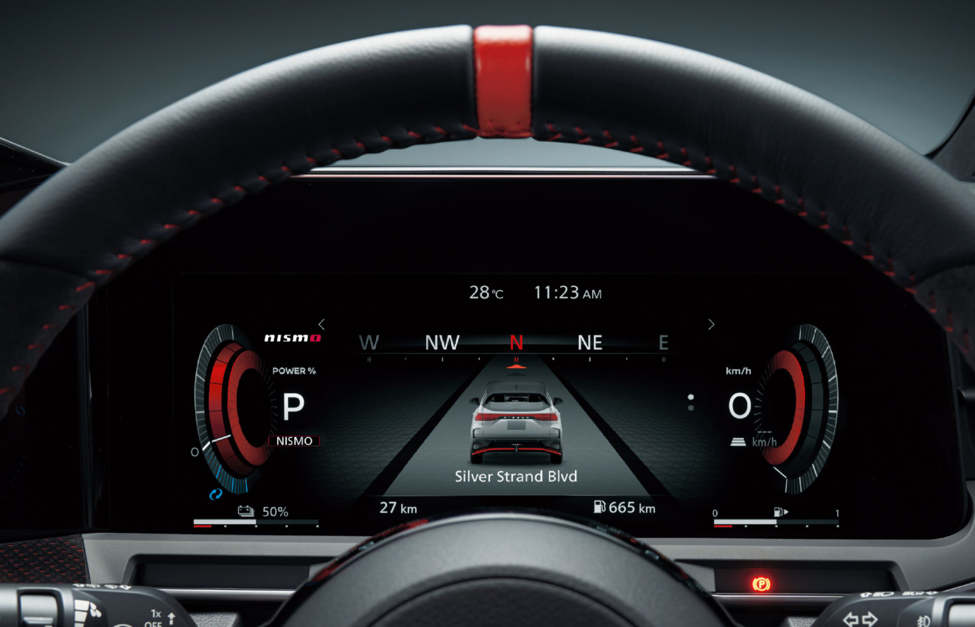 2022 Nissan Note Aura NISMO Instrument Cluster Wallpapers (8)