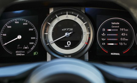 2022 Porsche 911 Carrera GTS Cabriolet (Color: Crayon) Instrument Cluster Wallpapers 450x275 (27)