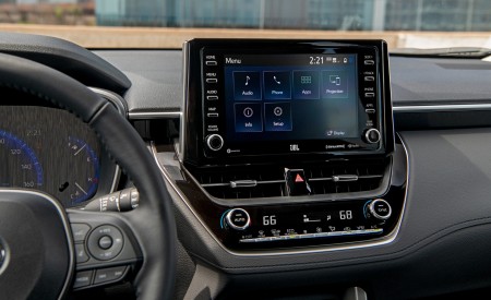 2022 Toyota Corolla Cross XLE Central Console Wallpapers 450x275 (119)